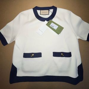 Authentic Gucci Cotton and Silk Blend Top size S